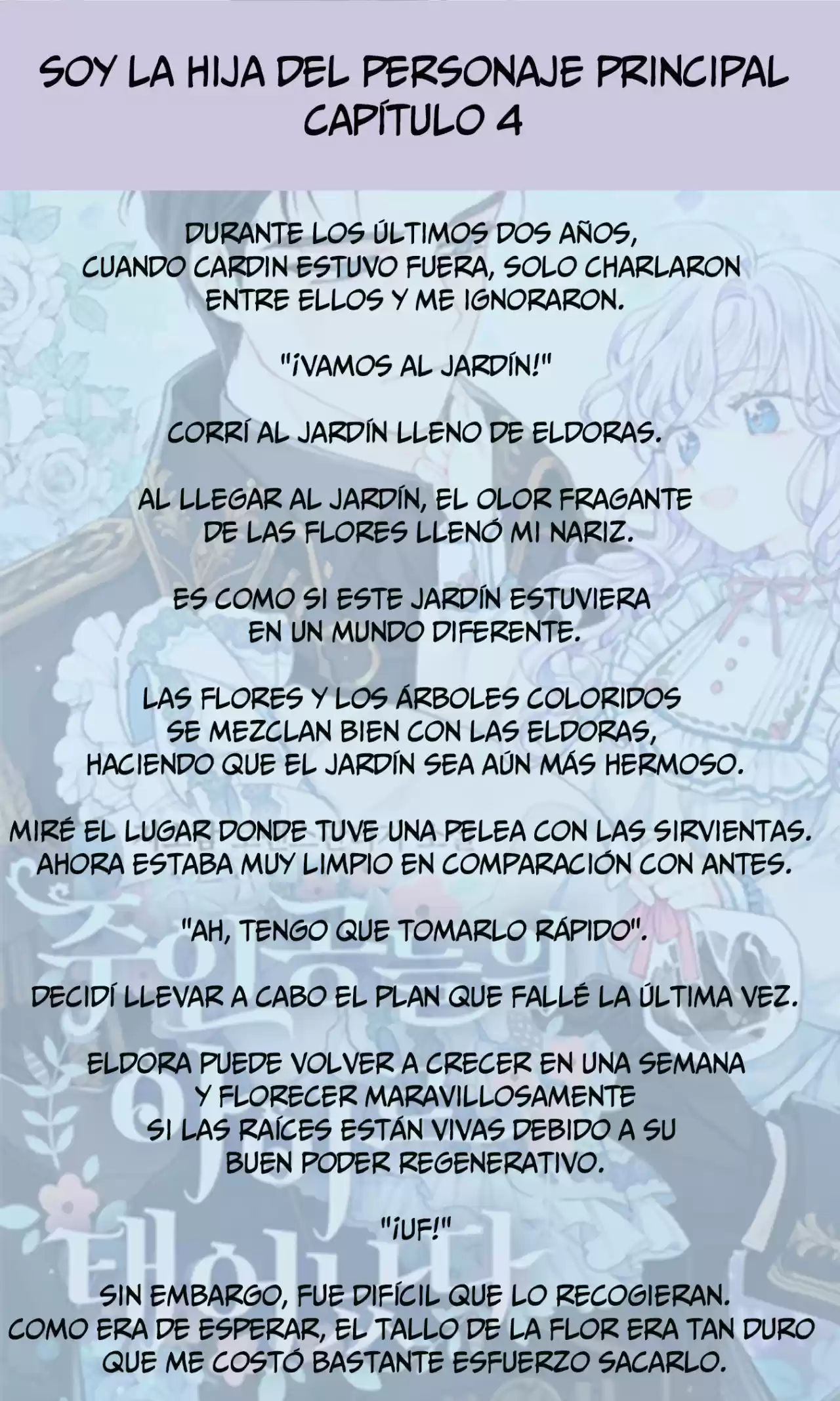 Soy La Hija Del Personaje Principal (Novela) - Capítulo 4 - Página 5 - LectorTMOo
