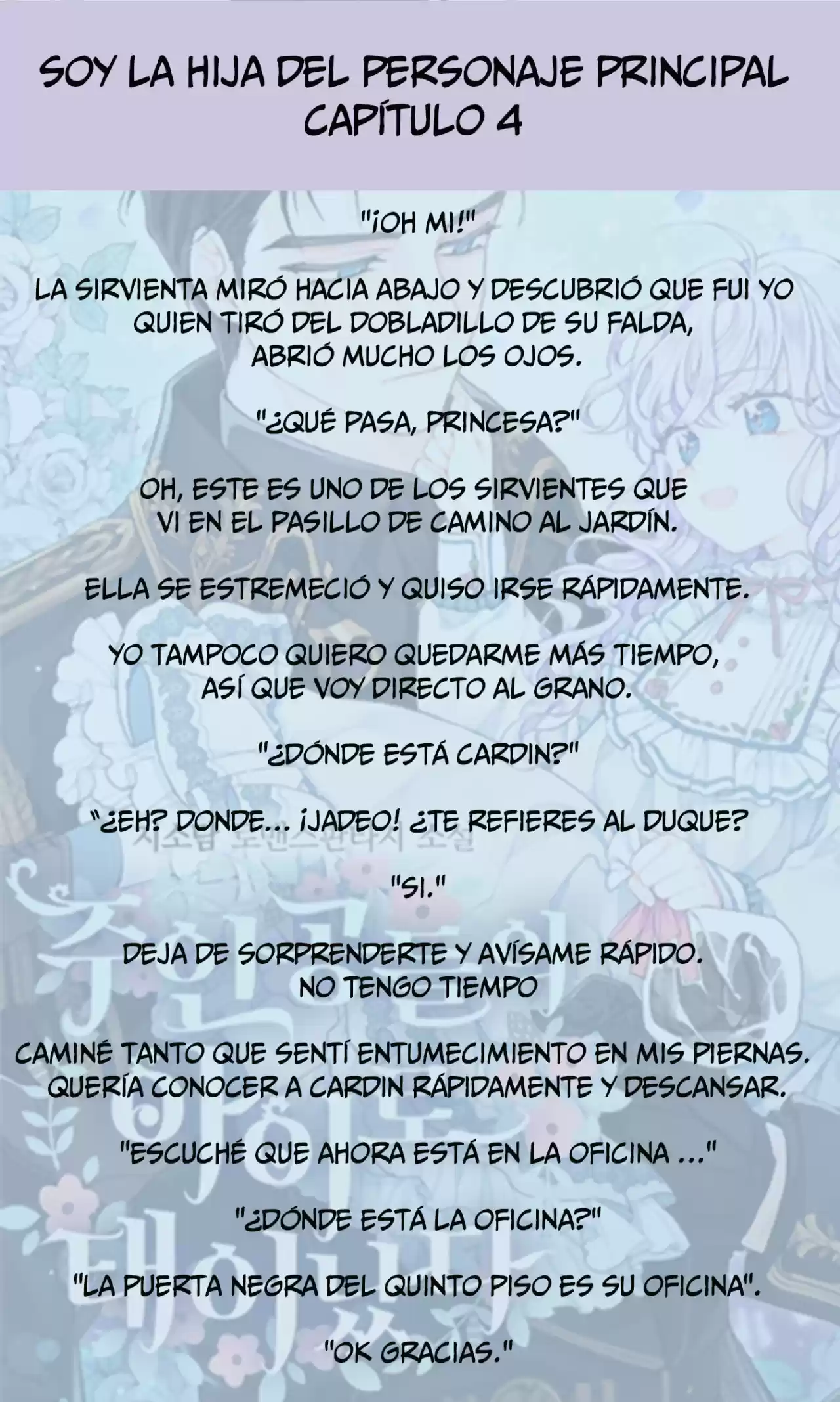 Soy La Hija Del Personaje Principal (Novela) - Capítulo 4 - Página 7 - LectorTMOo