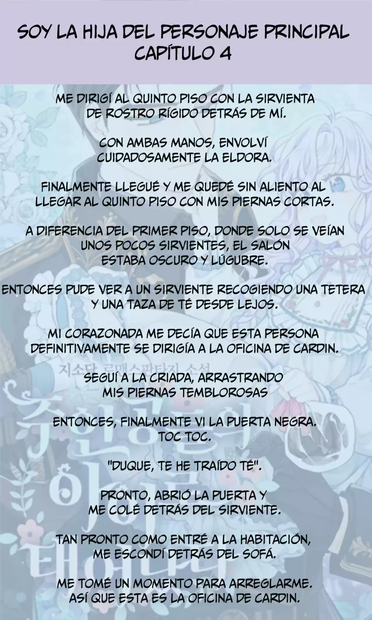 Soy La Hija Del Personaje Principal (Novela) - Capítulo 4 - Página 8 - LectorTMOo