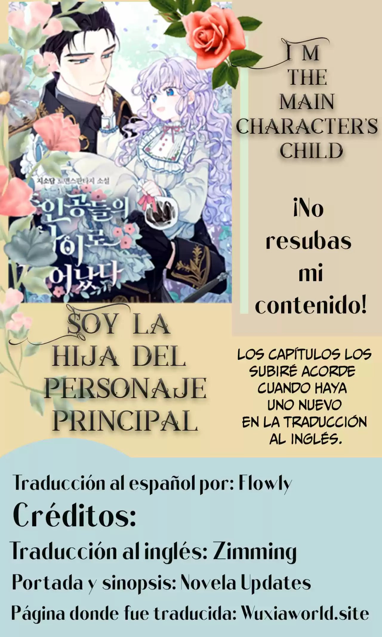 Soy La Hija Del Personaje Principal (Novela) - Capítulo 5 - Página 2 - LectorTMOo