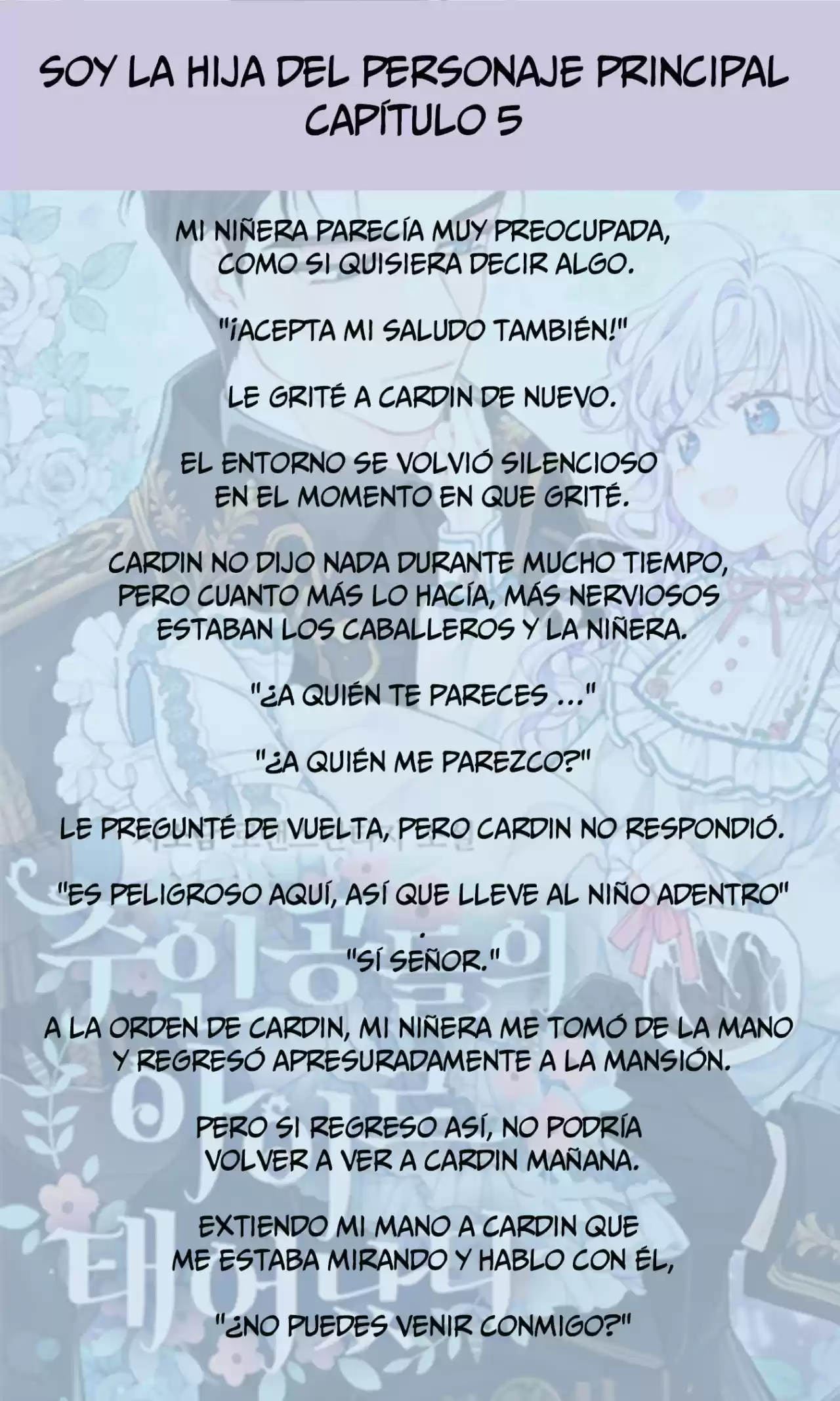Soy La Hija Del Personaje Principal (Novela) - Capítulo 5 - Página 7 - LectorTMOo