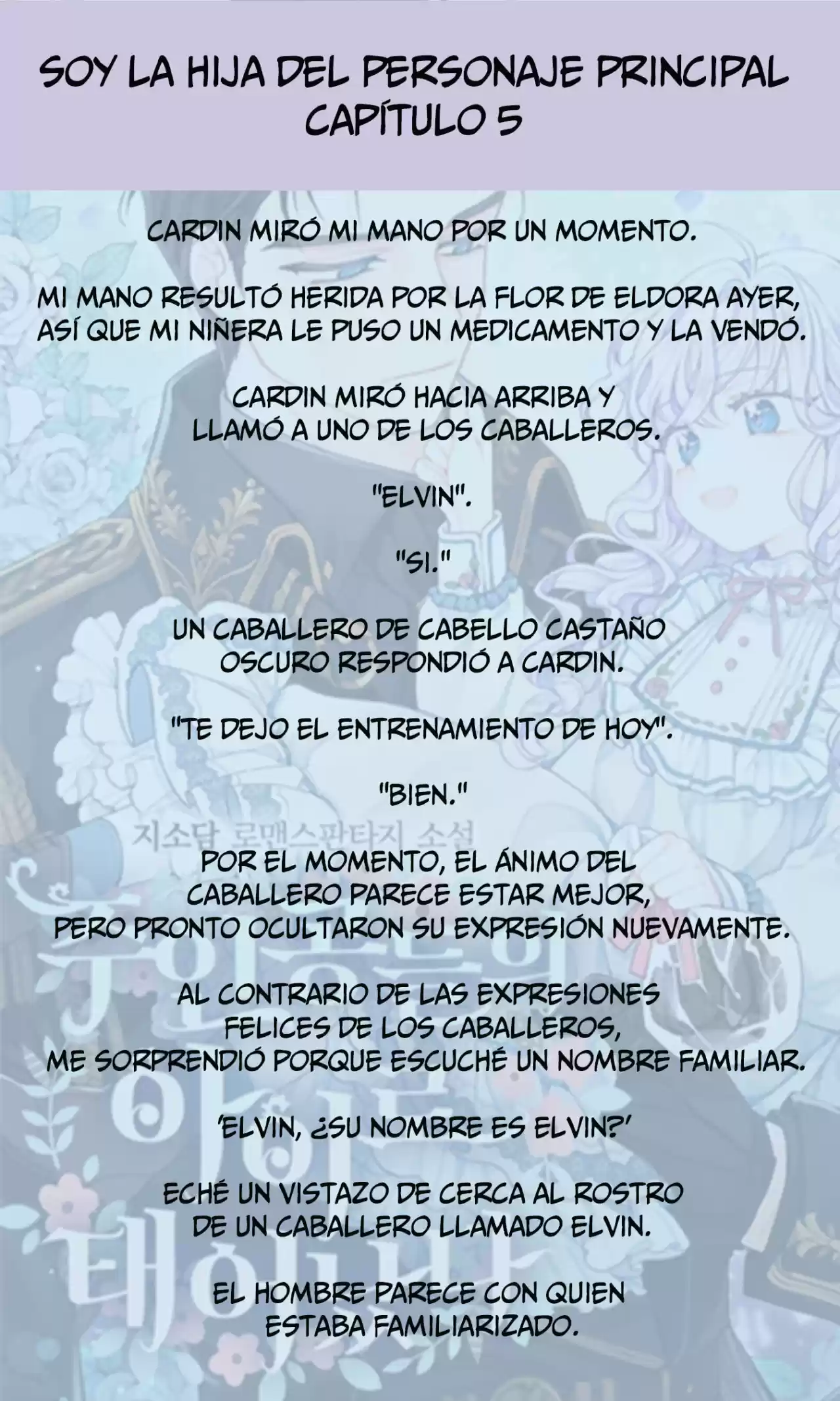 Soy La Hija Del Personaje Principal (Novela) - Capítulo 5 - Página 8 - LectorTMOo
