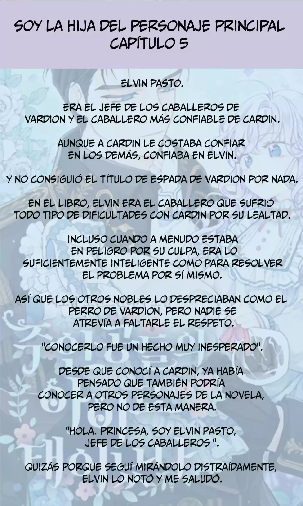 Soy La Hija Del Personaje Principal (Novela) - Capítulo 5 - Página 9 - LectorTMOo