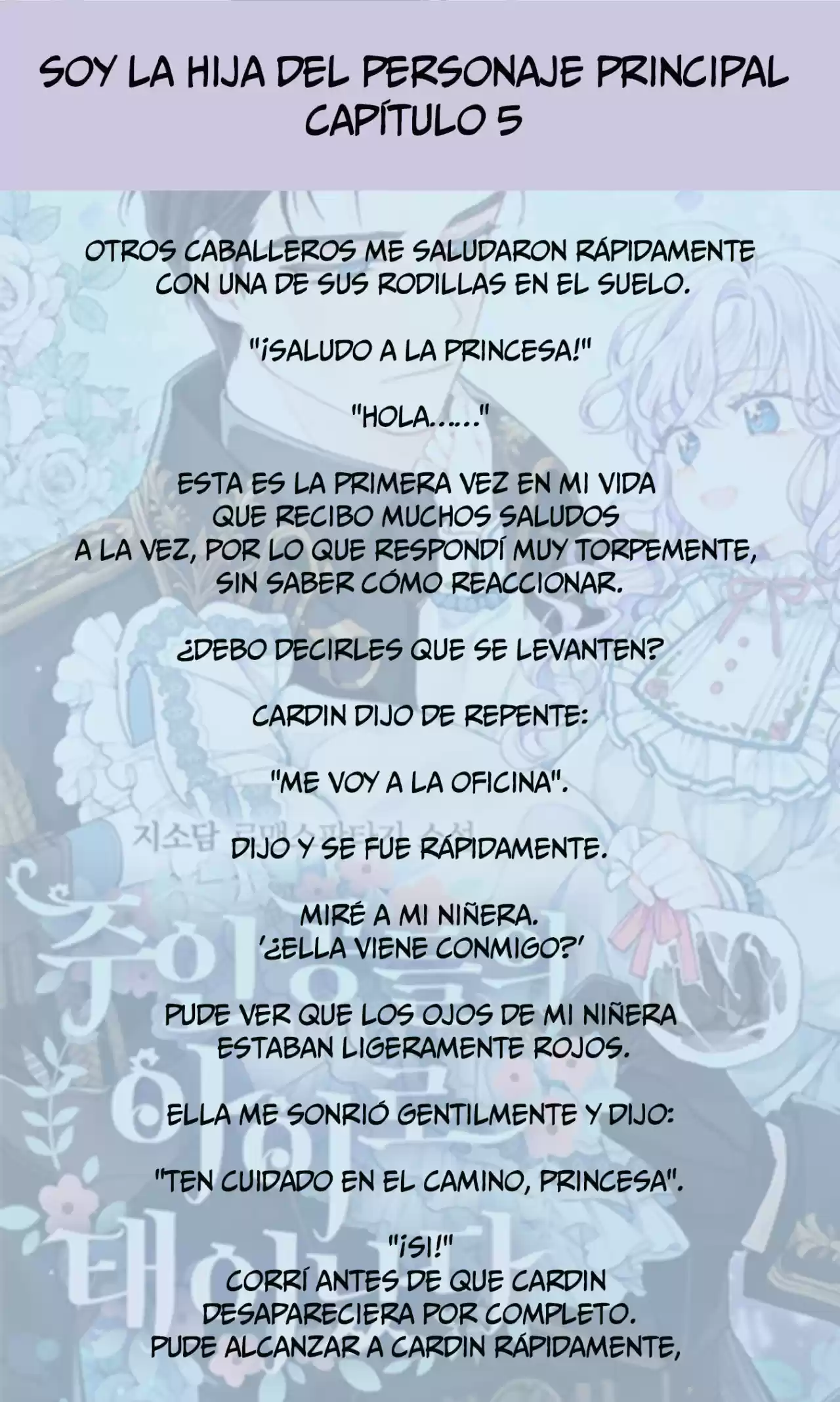 Soy La Hija Del Personaje Principal (Novela) - Capítulo 5 - Página 10 - LectorTMOo
