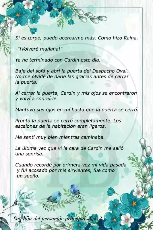 Soy La Hija Del Personaje Principal (Novela) - Capítulo 7 - Página 6 - LectorTMOo