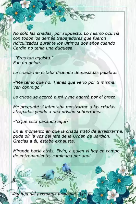 Soy La Hija Del Personaje Principal (Novela) - Capítulo 7 - Página 10 - LectorTMOo