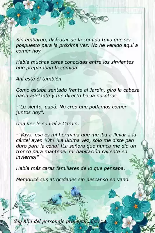 Soy La Hija Del Personaje Principal (Novela) - Capítulo 7 - Página 18 - LectorTMOo