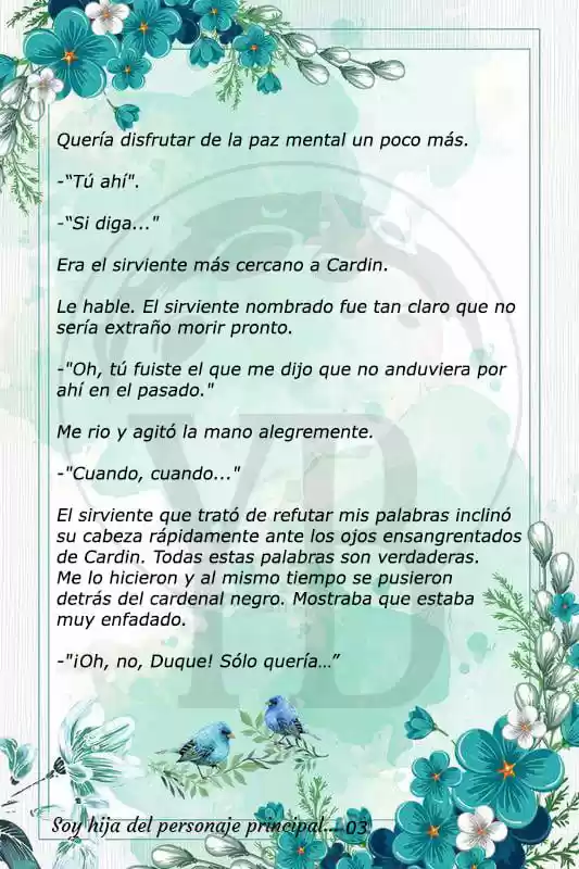 Soy La Hija Del Personaje Principal (Novela) - Capítulo 8 - Página 8 - LectorTMOo