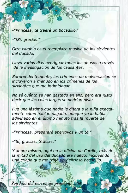 Soy La Hija Del Personaje Principal (Novela) - Capítulo 9 - Página 11 - LectorTMOo