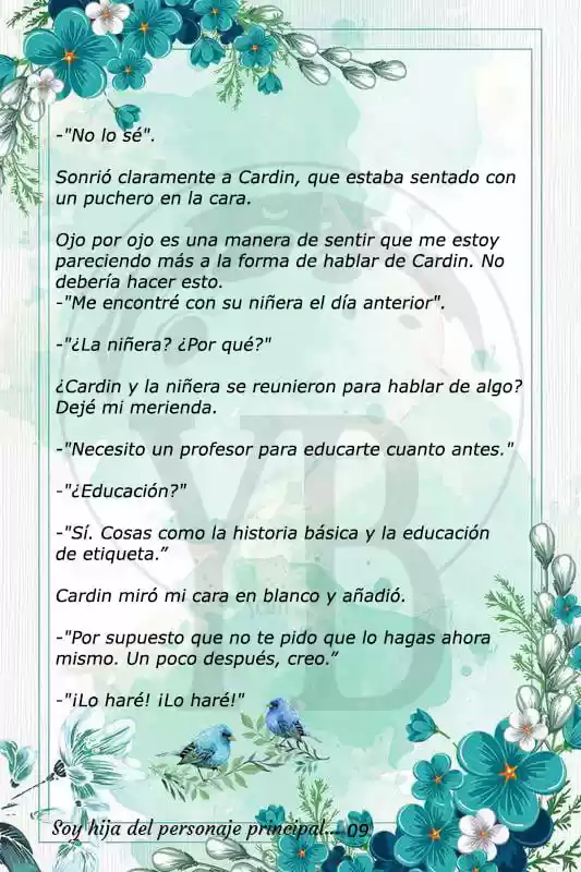 Soy La Hija Del Personaje Principal (Novela) - Capítulo 9 - Página 14 - LectorTMOo