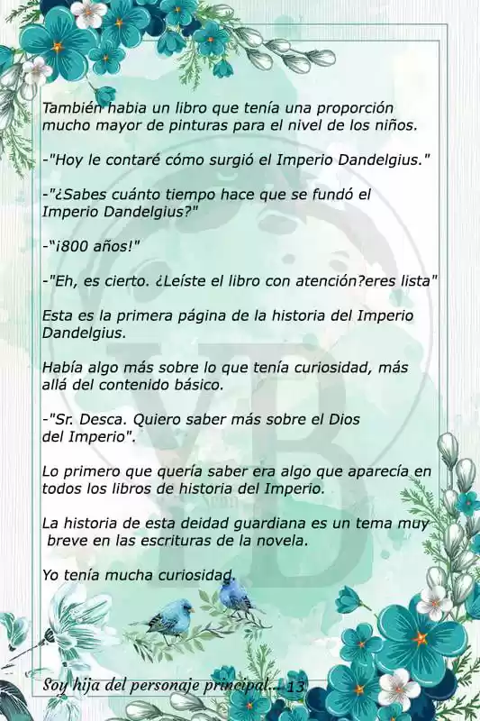 Soy La Hija Del Personaje Principal (Novela) - Capítulo 9 - Página 18 - LectorTMOo