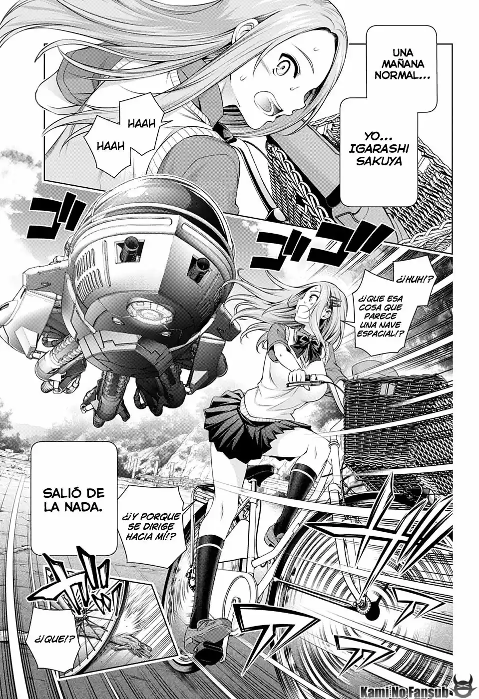 Space Battleship SILVER SEVEN - Capítulo  - Página 4 - LectorTMOo