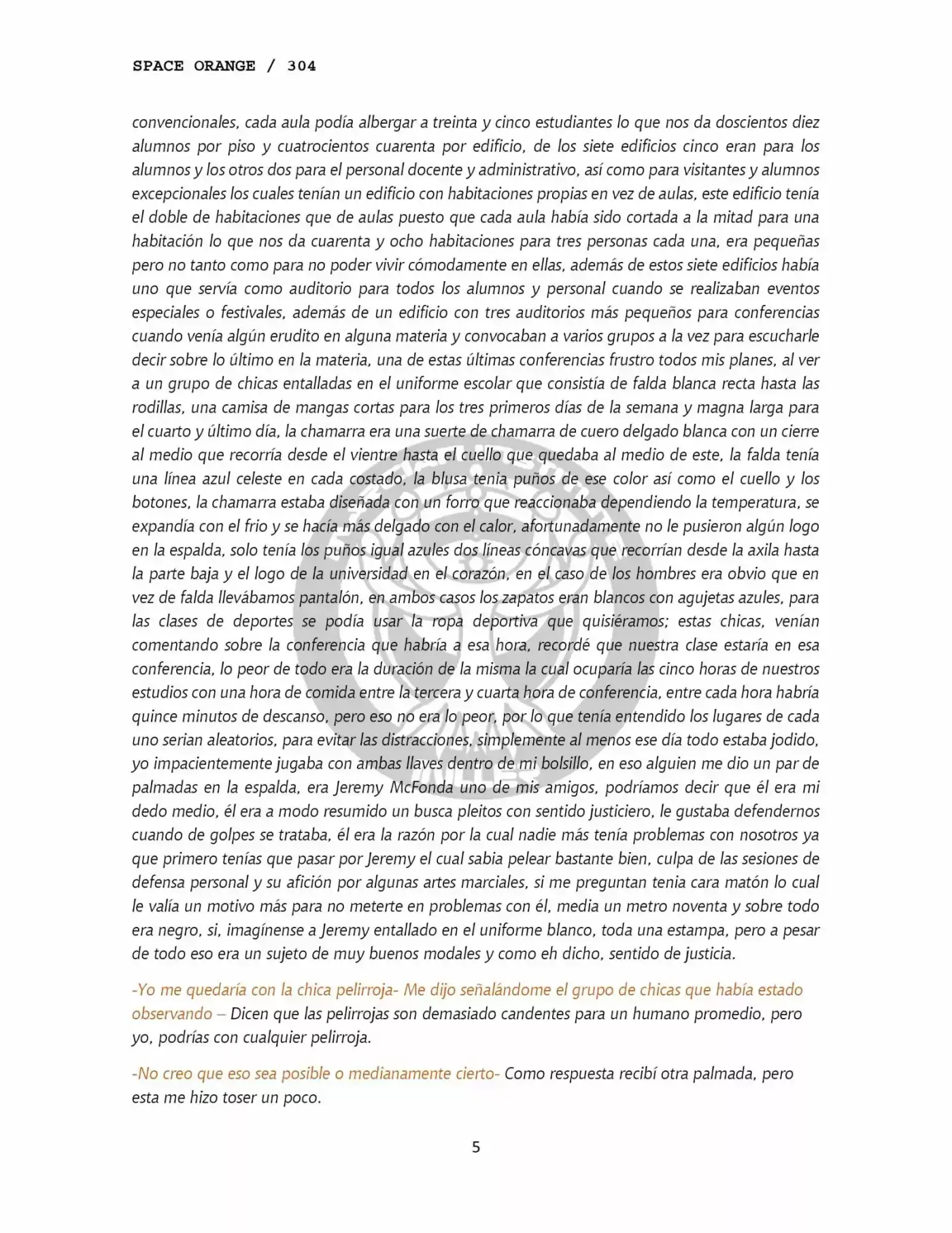 Space Orange - Capítulo 1 - Página 5 - LectorTMOo