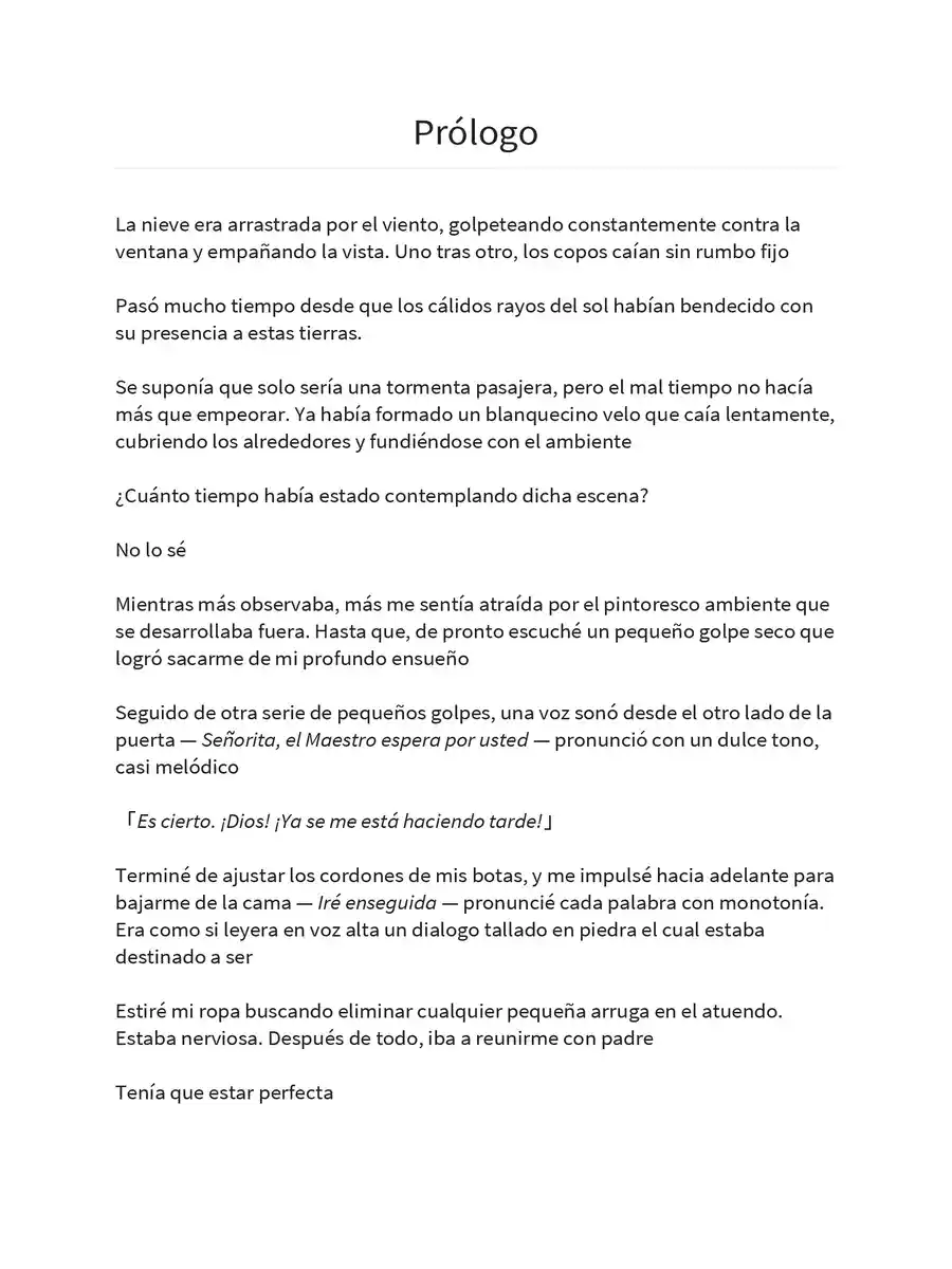 Sparkle (Novela) - Capítulo - Página 1 - LectorTMOo