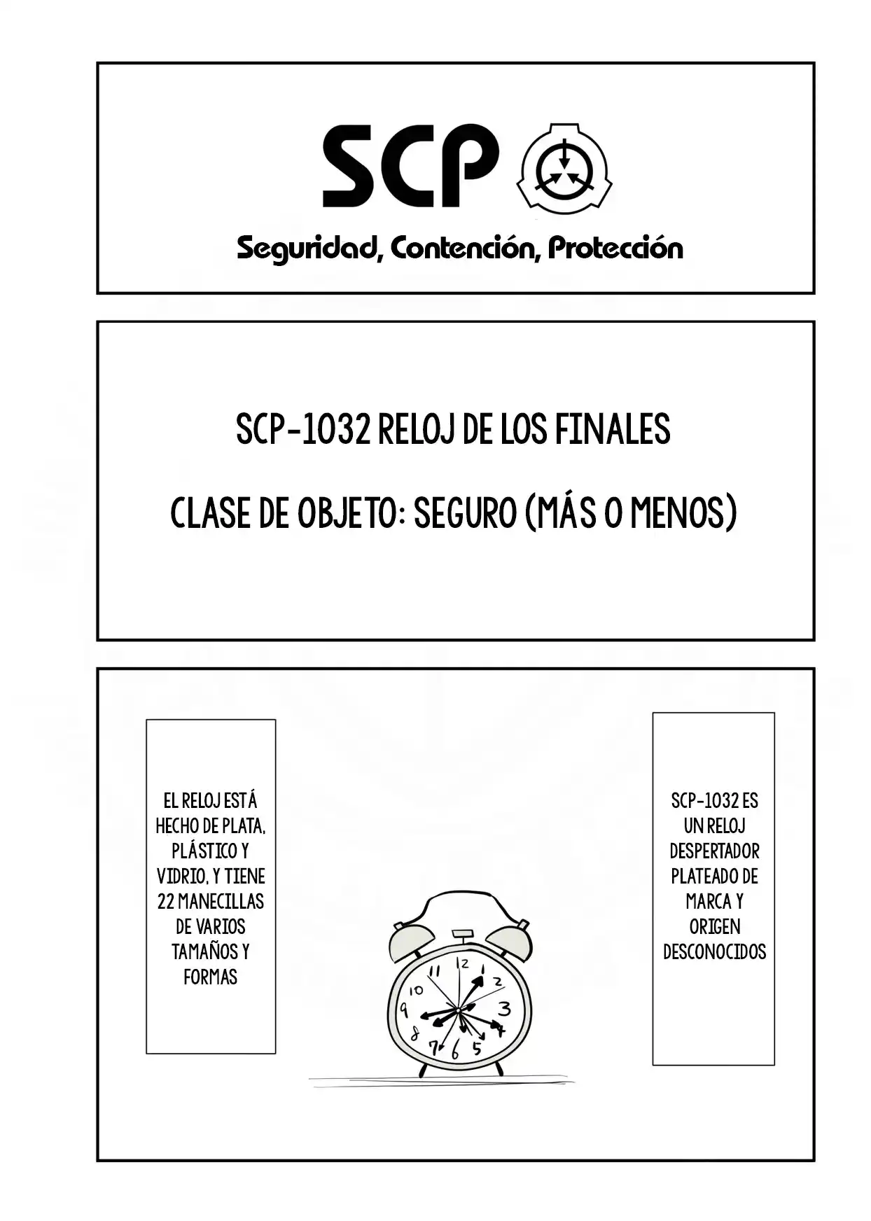 Special Containment Procedures (SCP) Simplificated - Capítulo 108 - Página 1 - LectorTMOo
