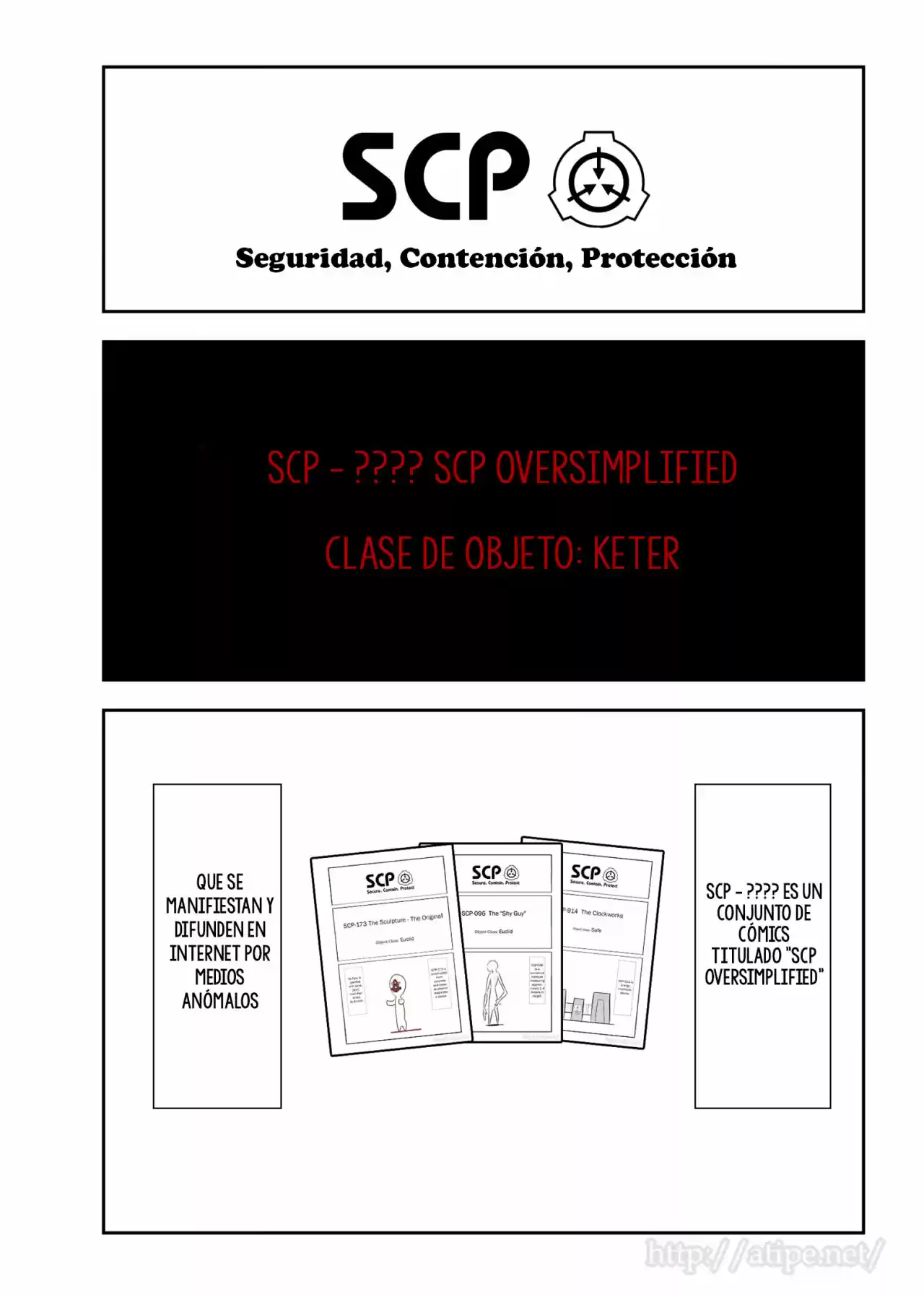 Special Containment Procedures (SCP) Simplificated - Capítulo 84 - Página 1 - LectorTMOo