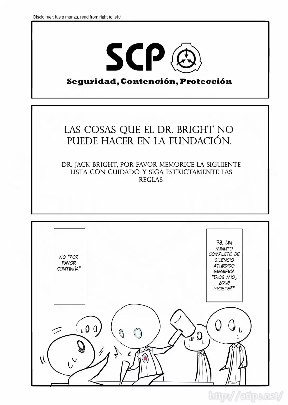 Special Containment Procedures (SCP) Simplificated - Capítulo 9 - Página 1 - LectorTMOo