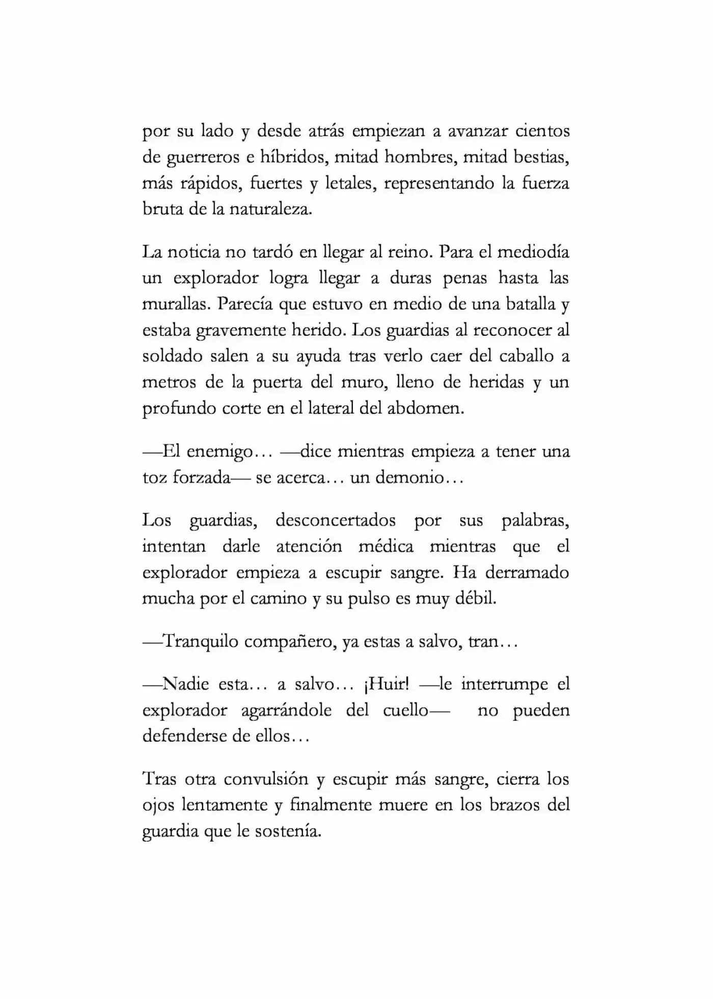 Spirit Of Two Worlds (Novela) - Capítulo 3 - Página 5 - LectorTMOo