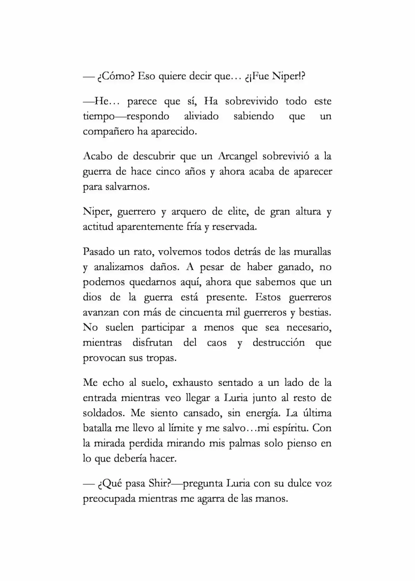 Spirit Of Two Worlds (Novela) - Capítulo 5 - Página 36 - LectorTMOo