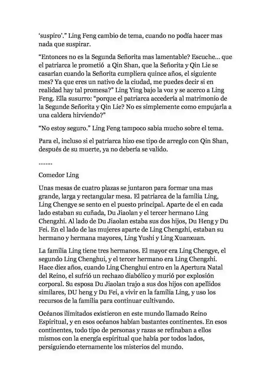 Spirit Realm (Novela) - Capítulo 1 - Página 4 - LectorTMOo