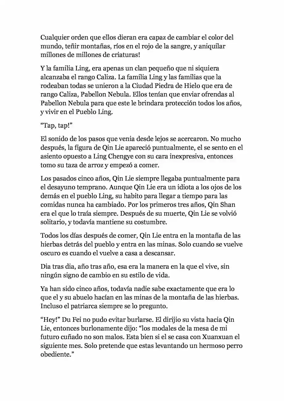 Spirit Realm (Novela) - Capítulo 1 - Página 6 - LectorTMOo