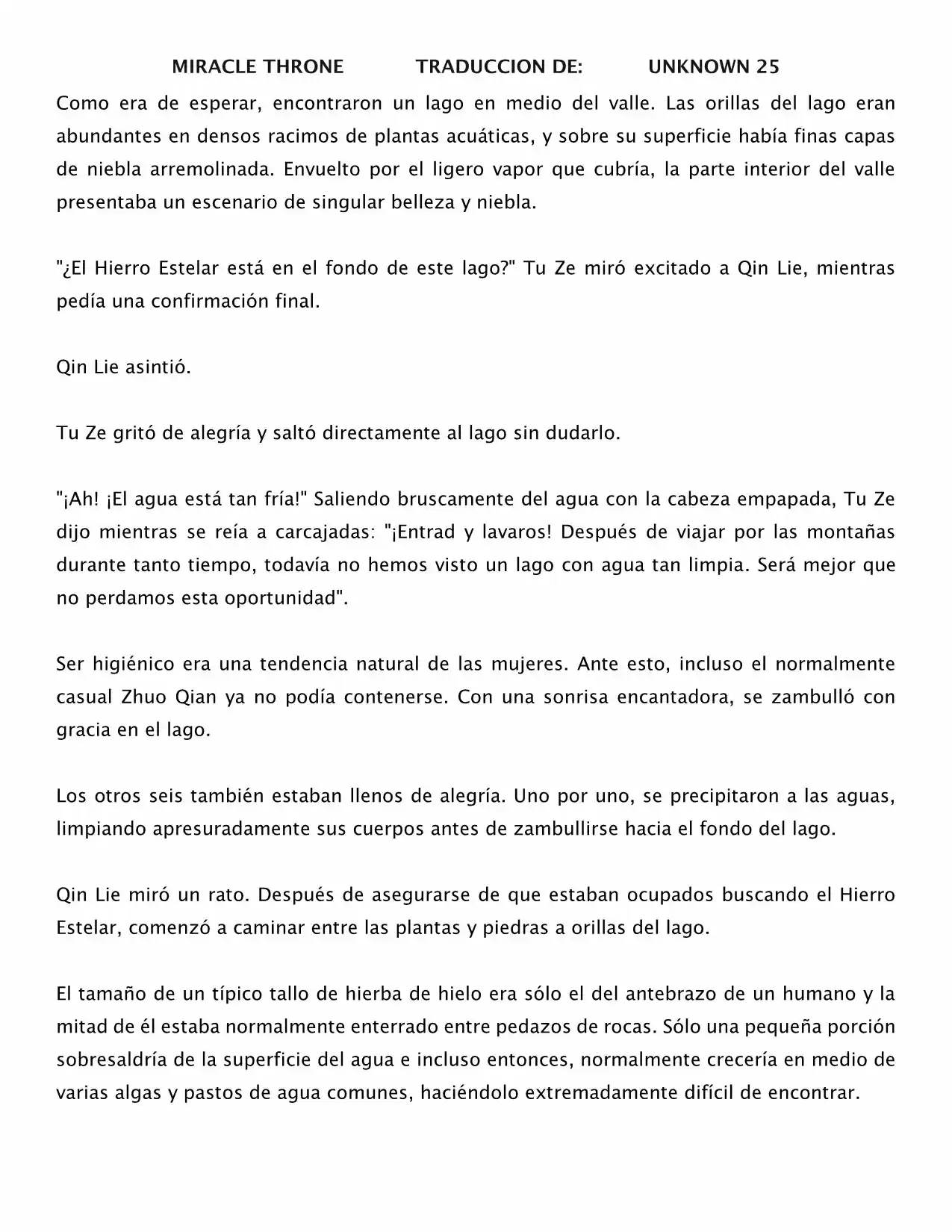 Spirit Realm (Novela) - Capítulo 10 - Página 4 - LectorTMOo