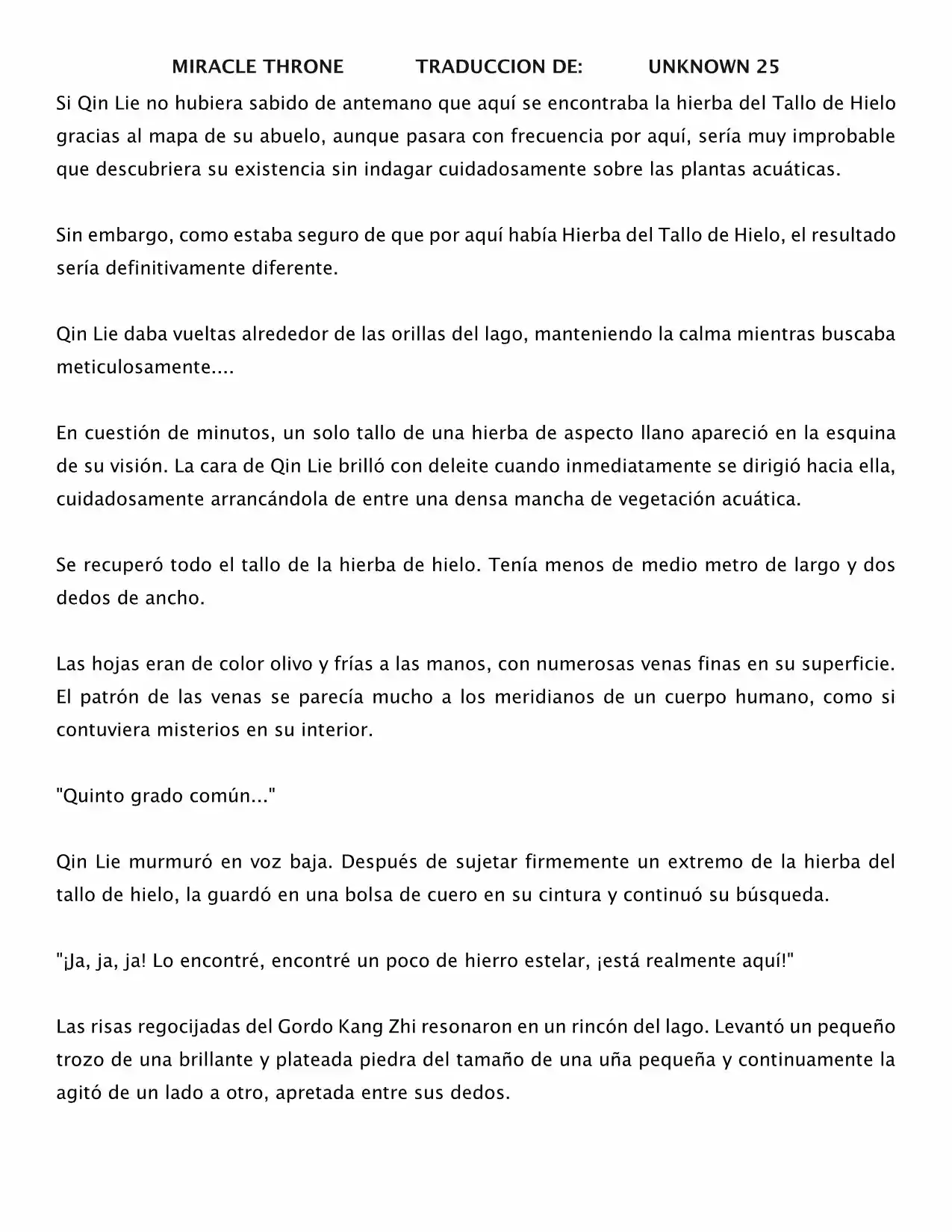 Spirit Realm (Novela) - Capítulo 10 - Página 5 - LectorTMOo