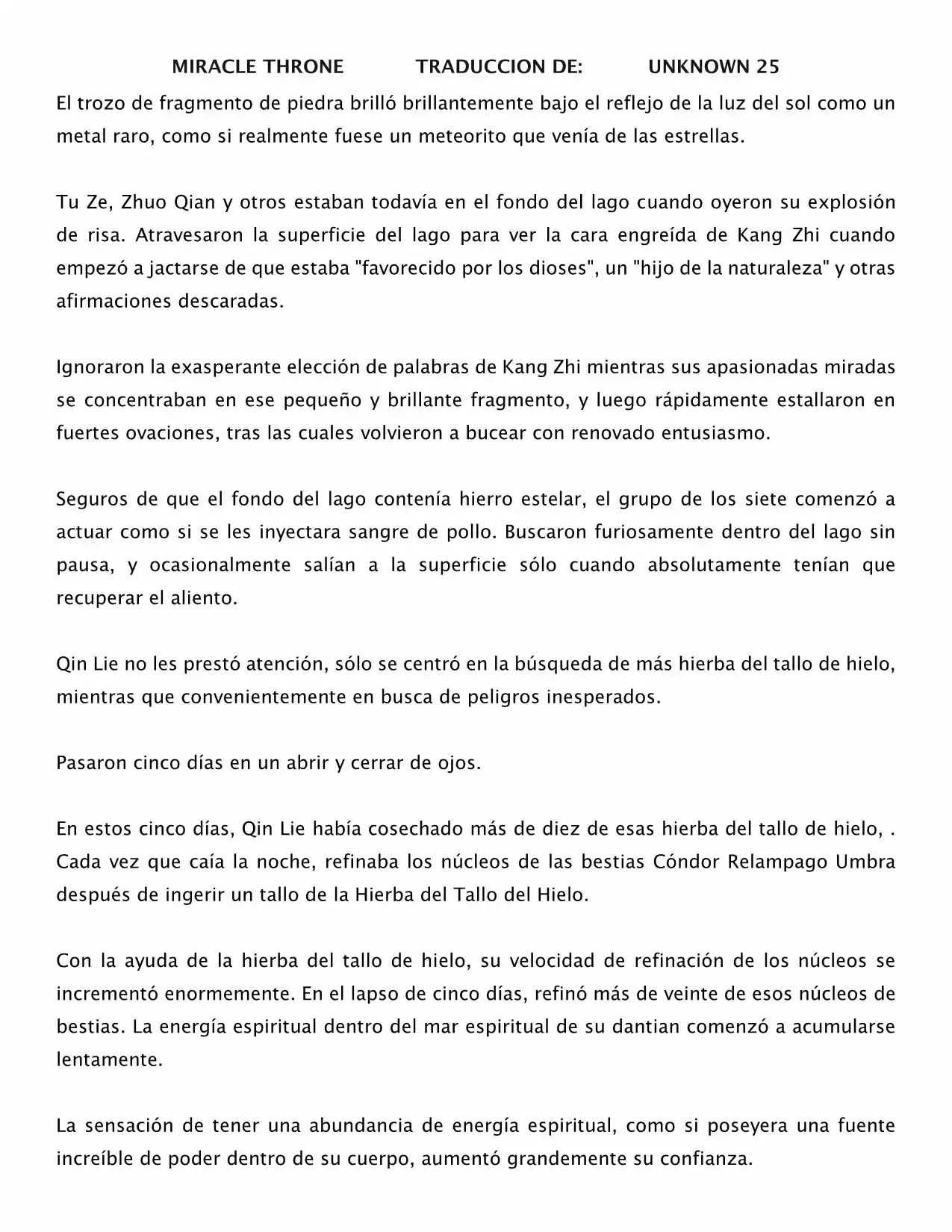 Spirit Realm (Novela) - Capítulo 10 - Página 6 - LectorTMOo