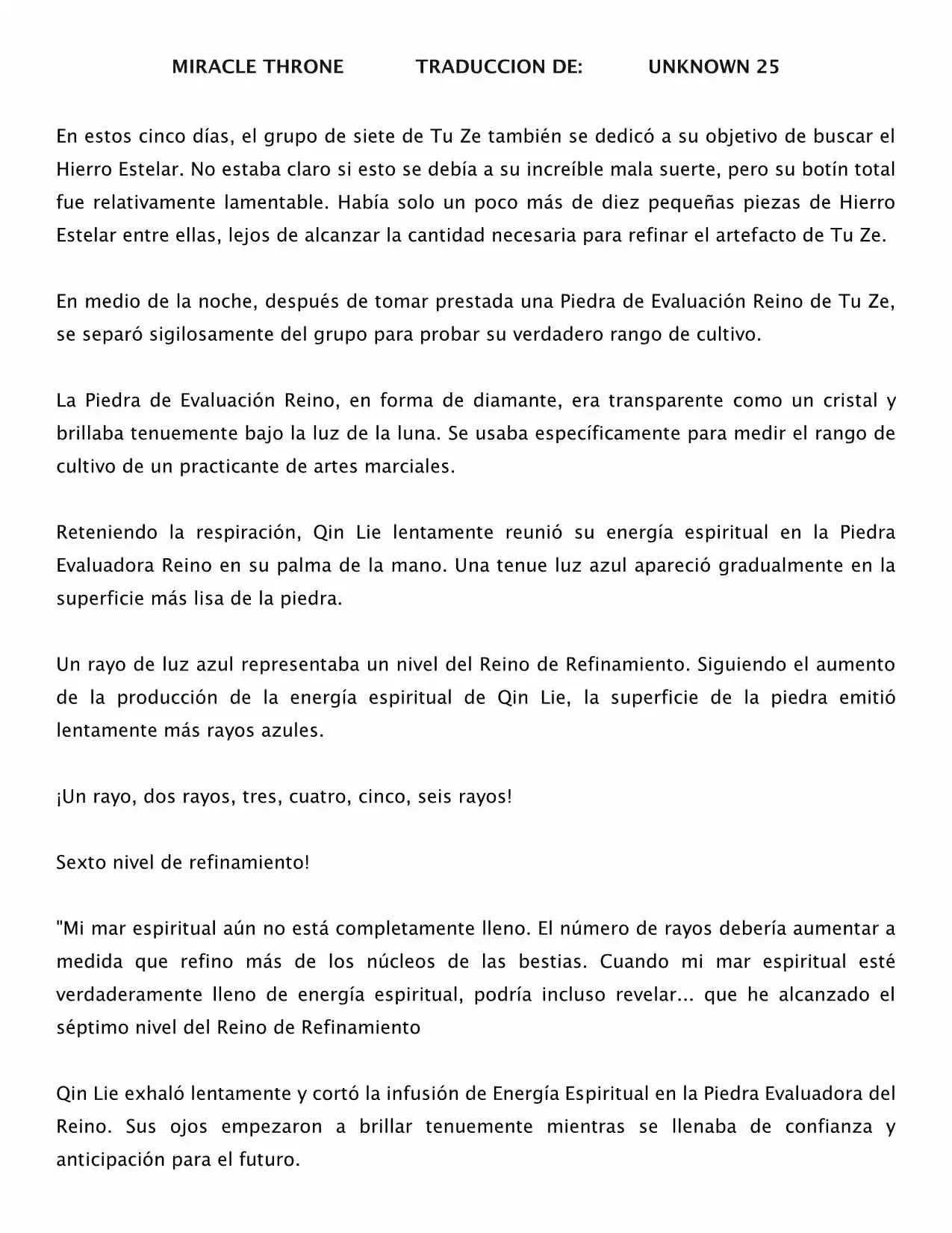 Spirit Realm (Novela) - Capítulo 10 - Página 7 - LectorTMOo