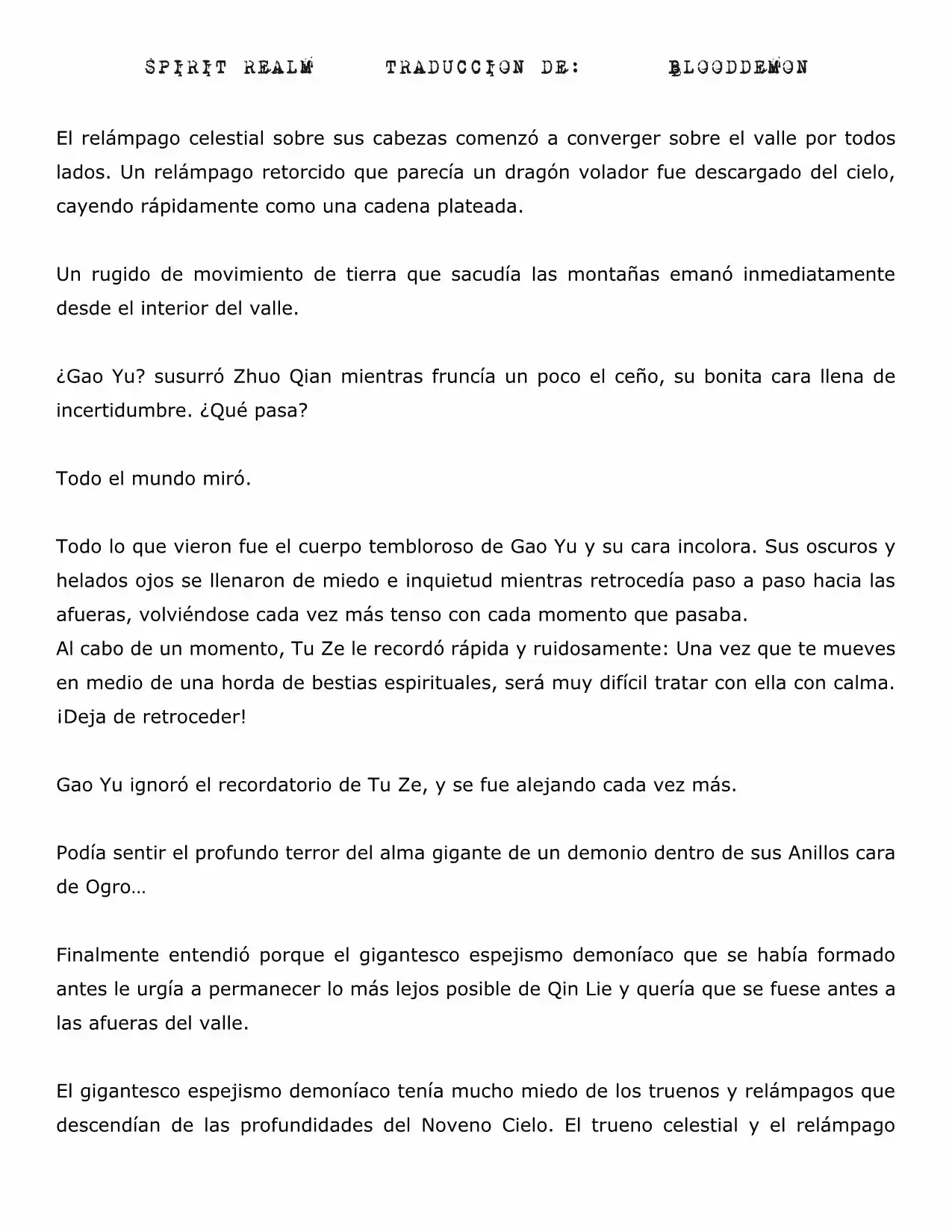 Spirit Realm (Novela) - Capítulo 100 - Página 2 - LectorTMOo