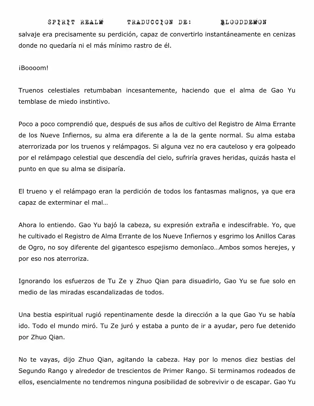 Spirit Realm (Novela) - Capítulo 100 - Página 3 - LectorTMOo