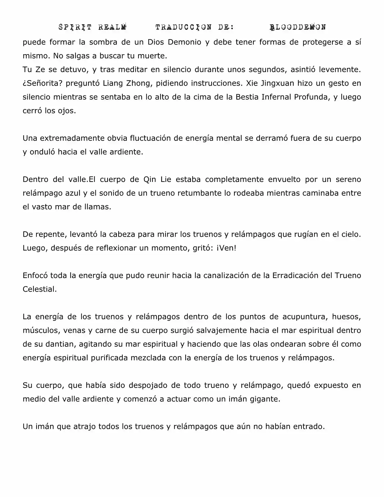 Spirit Realm (Novela) - Capítulo 100 - Página 4 - LectorTMOo