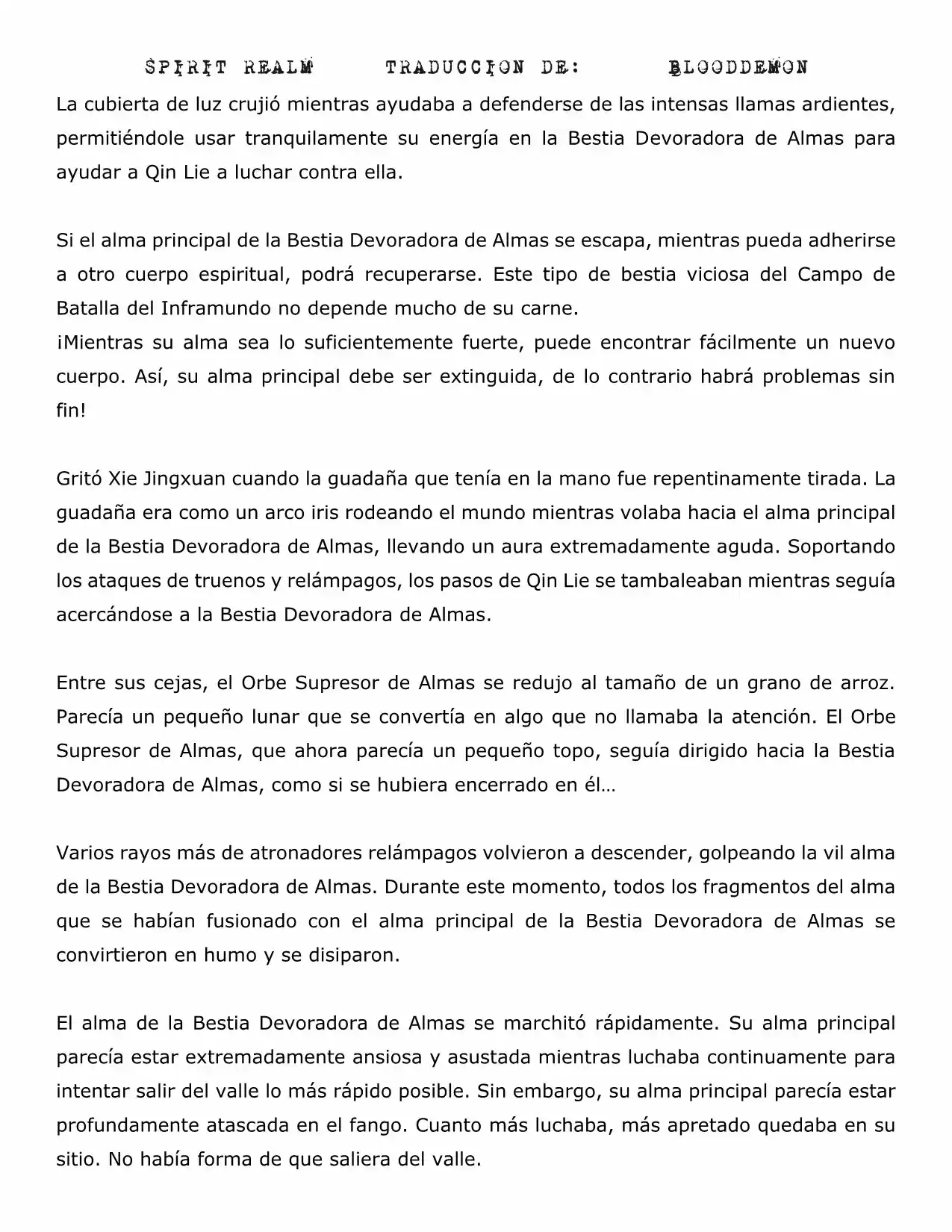 Spirit Realm (Novela) - Capítulo 100 - Página 10 - LectorTMOo
