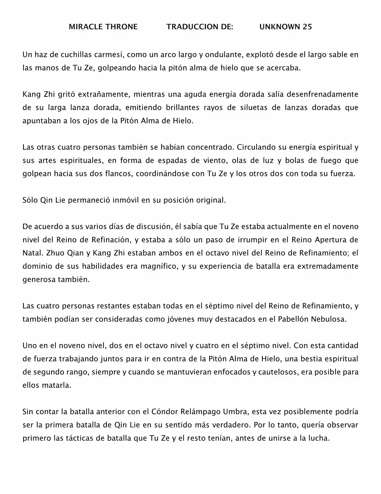 Spirit Realm (Novela) - Capítulo 11 - Página 2 - LectorTMOo