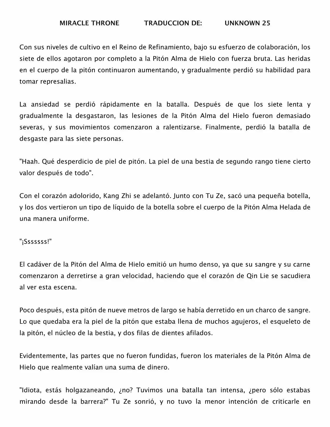 Spirit Realm (Novela) - Capítulo 11 - Página 4 - LectorTMOo
