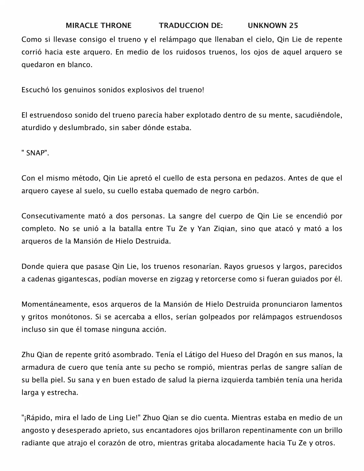 Spirit Realm (Novela) - Capítulo 12 - Página 6 - LectorTMOo