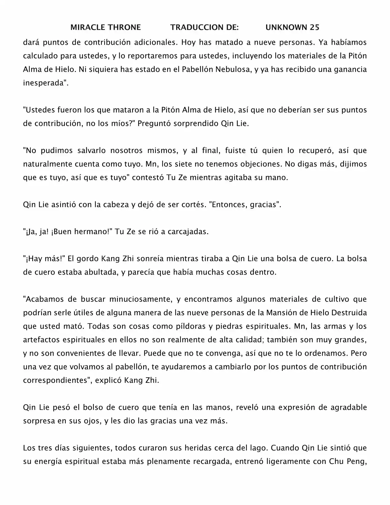 Spirit Realm (Novela) - Capítulo 13 - Página 4 - LectorTMOo