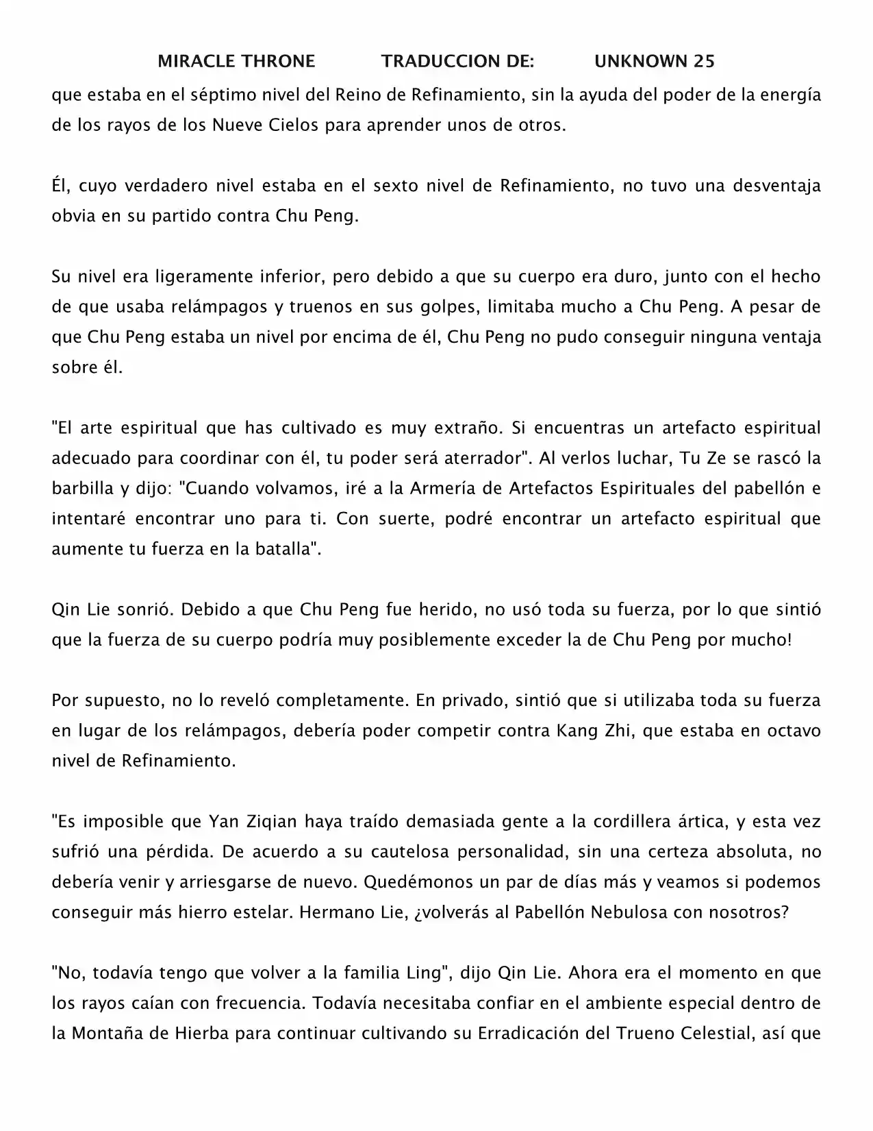 Spirit Realm (Novela) - Capítulo 13 - Página 5 - LectorTMOo