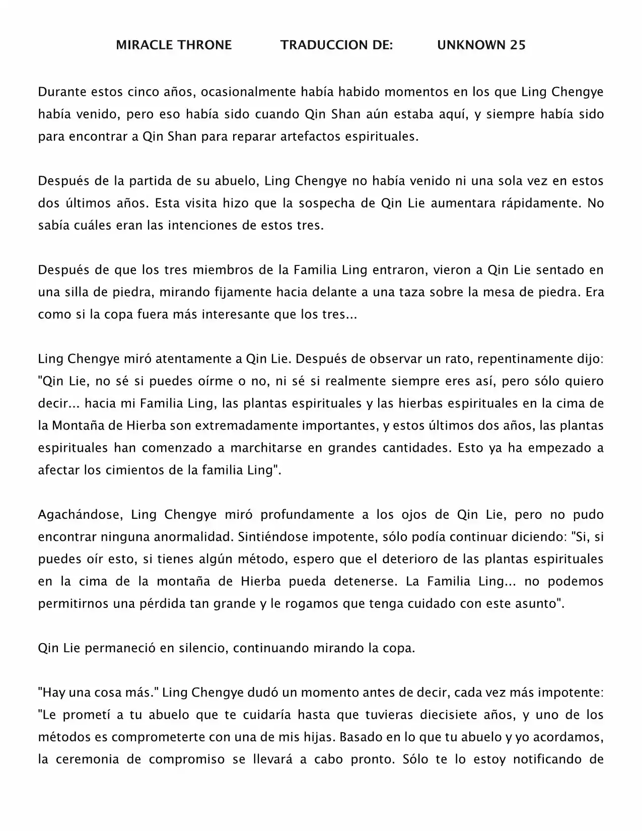 Spirit Realm (Novela) - Capítulo 14 - Página 4 - LectorTMOo