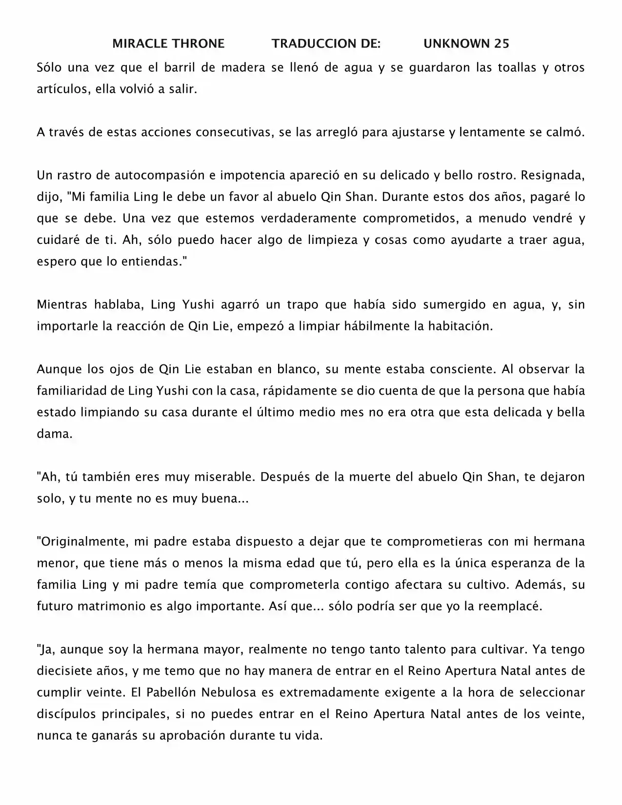 Spirit Realm (Novela) - Capítulo 14 - Página 6 - LectorTMOo