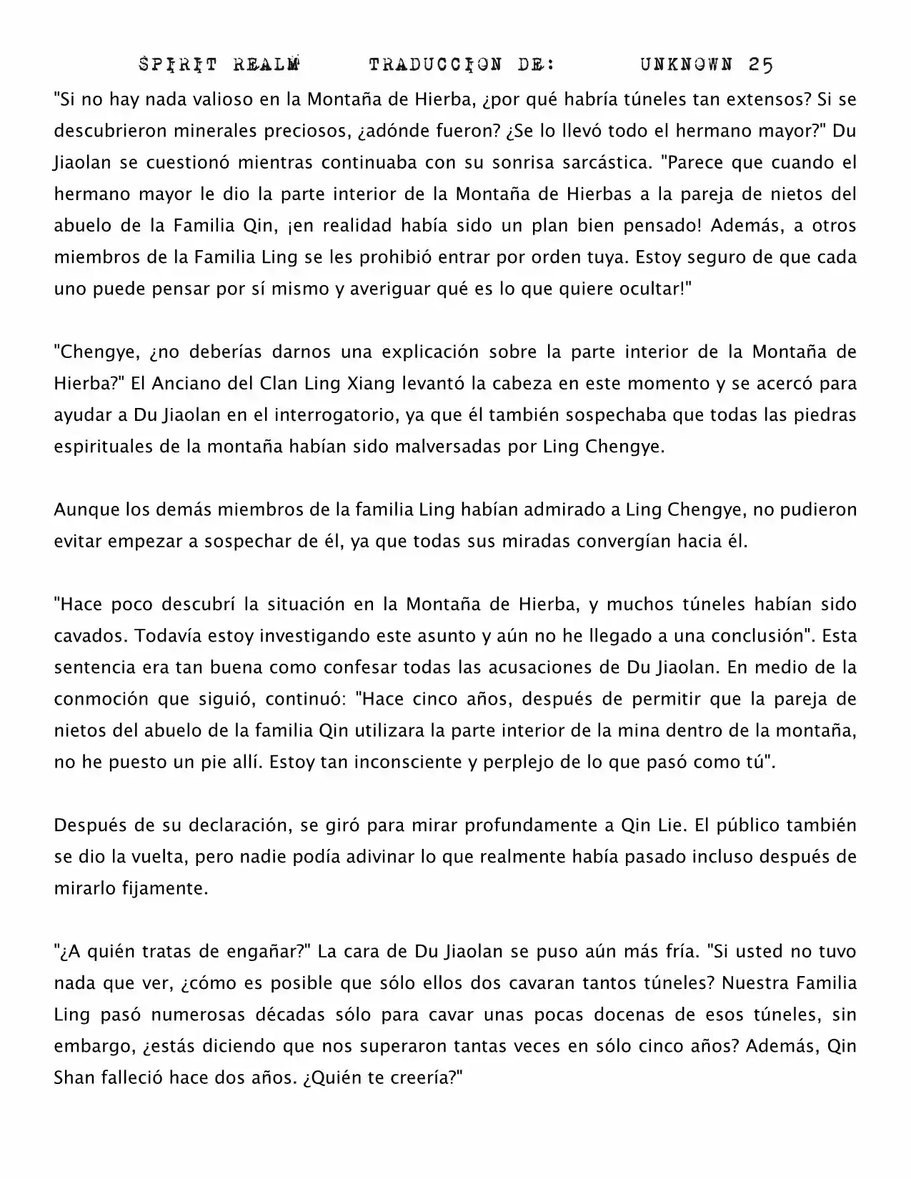Spirit Realm (Novela) - Capítulo 16 - Página 4 - LectorTMOo
