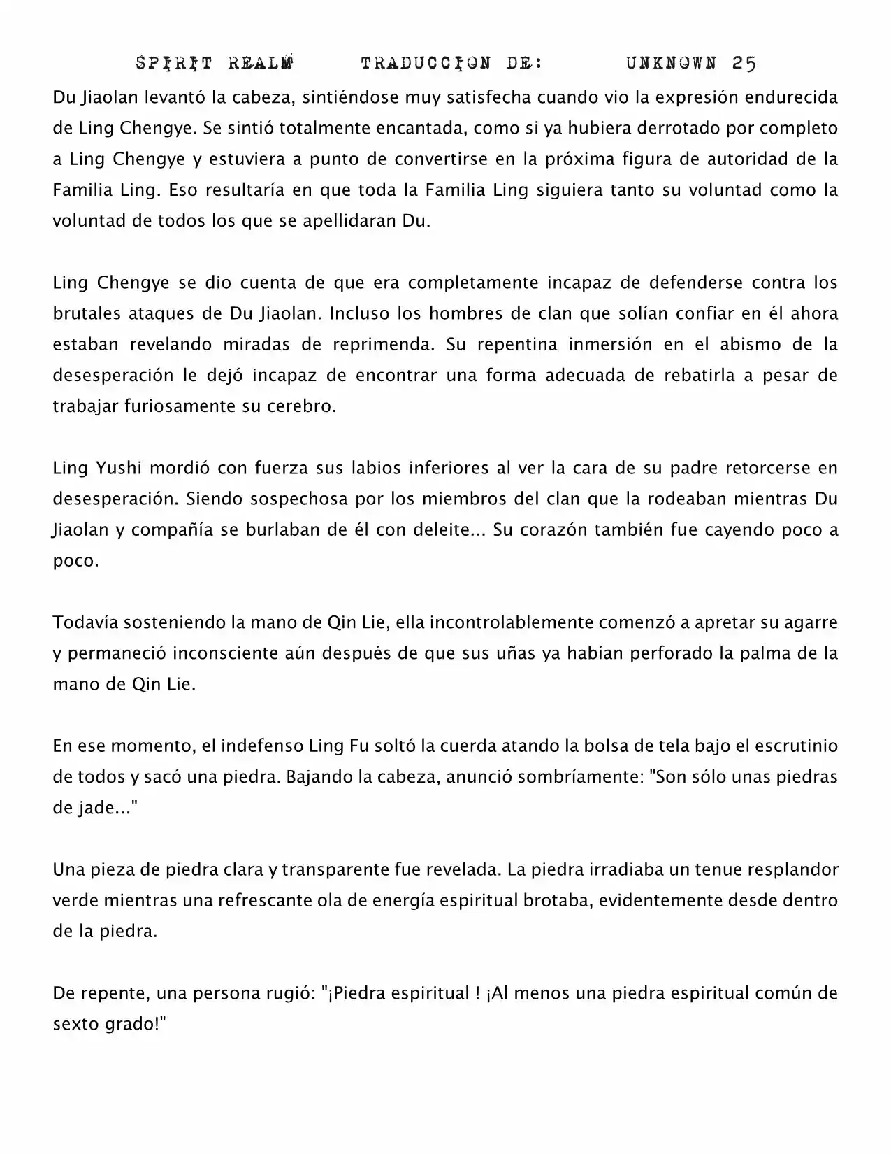 Spirit Realm (Novela) - Capítulo 16 - Página 5 - LectorTMOo
