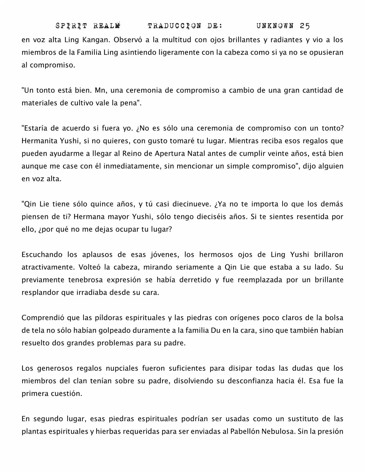 Spirit Realm (Novela) - Capítulo 17 - Página 3 - LectorTMOo