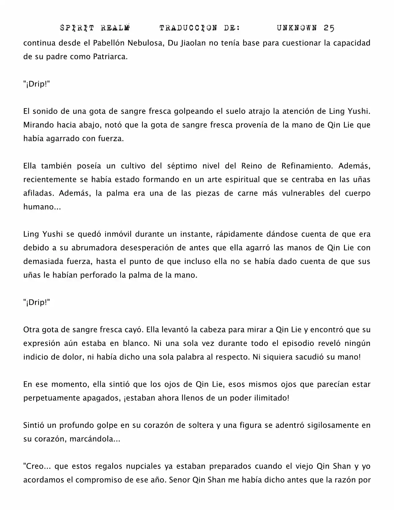 Spirit Realm (Novela) - Capítulo 17 - Página 4 - LectorTMOo