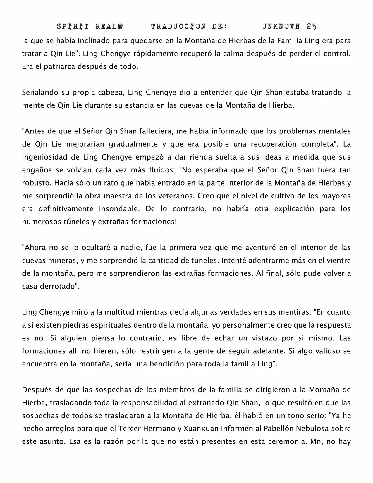 Spirit Realm (Novela) - Capítulo 17 - Página 5 - LectorTMOo