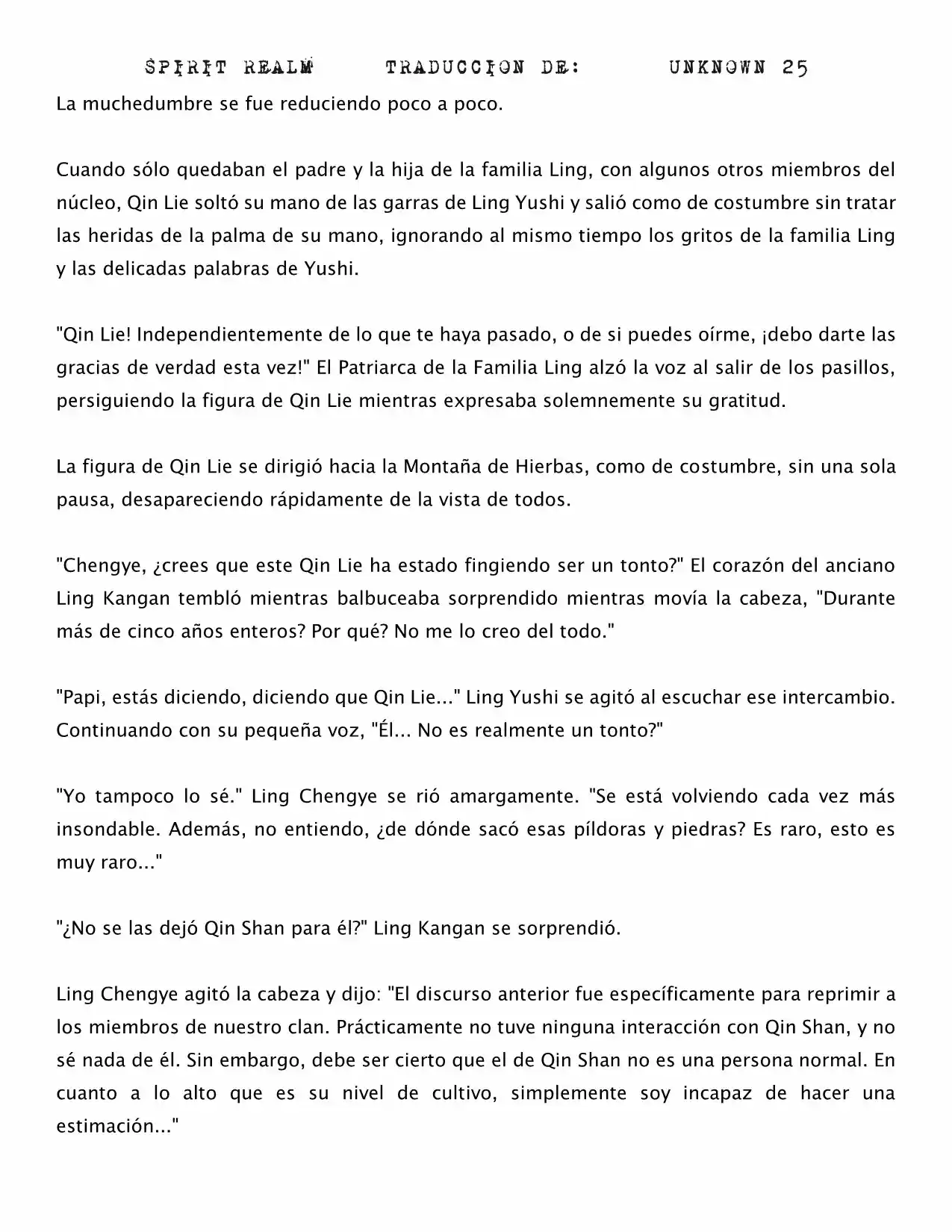 Spirit Realm (Novela) - Capítulo 17 - Página 7 - LectorTMOo
