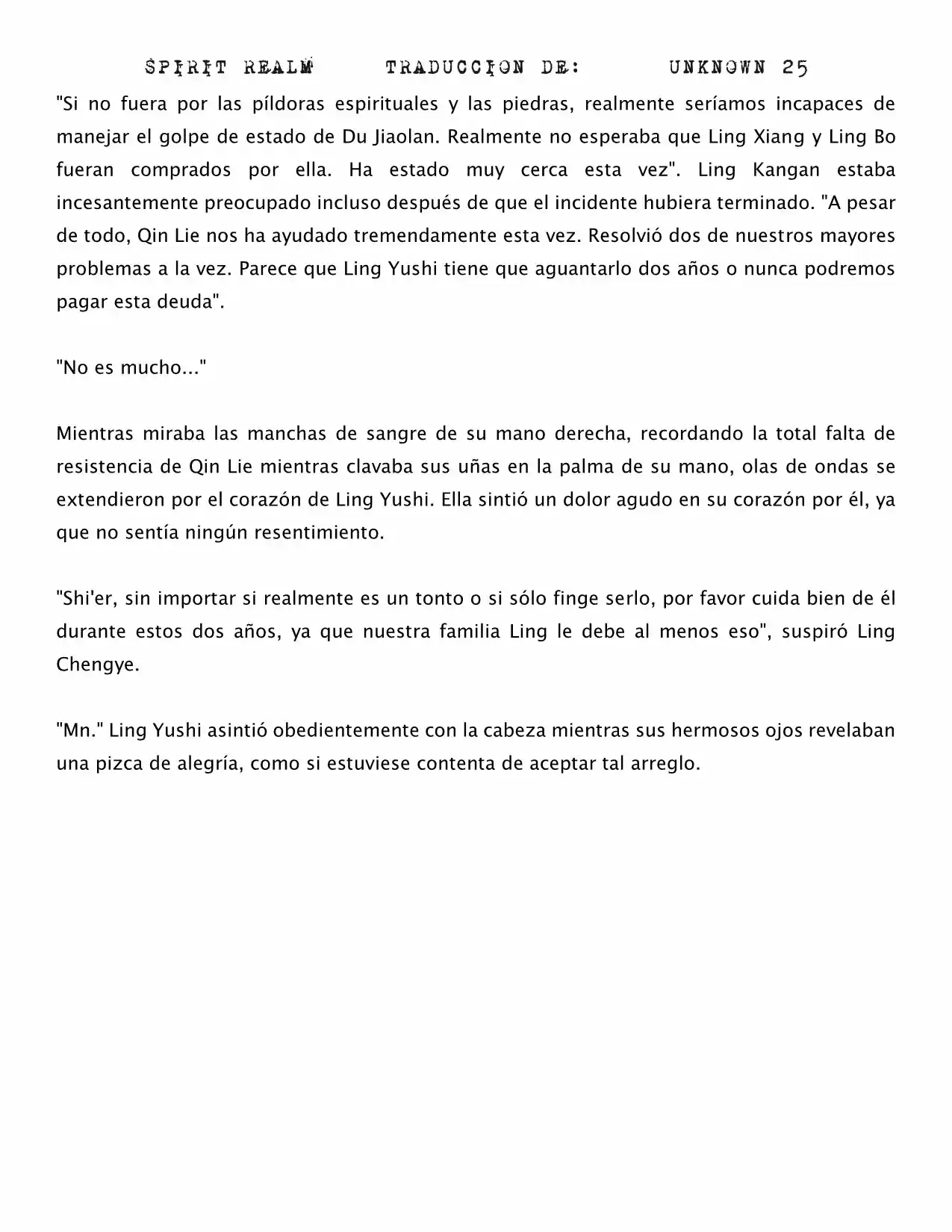 Spirit Realm (Novela) - Capítulo 17 - Página 8 - LectorTMOo