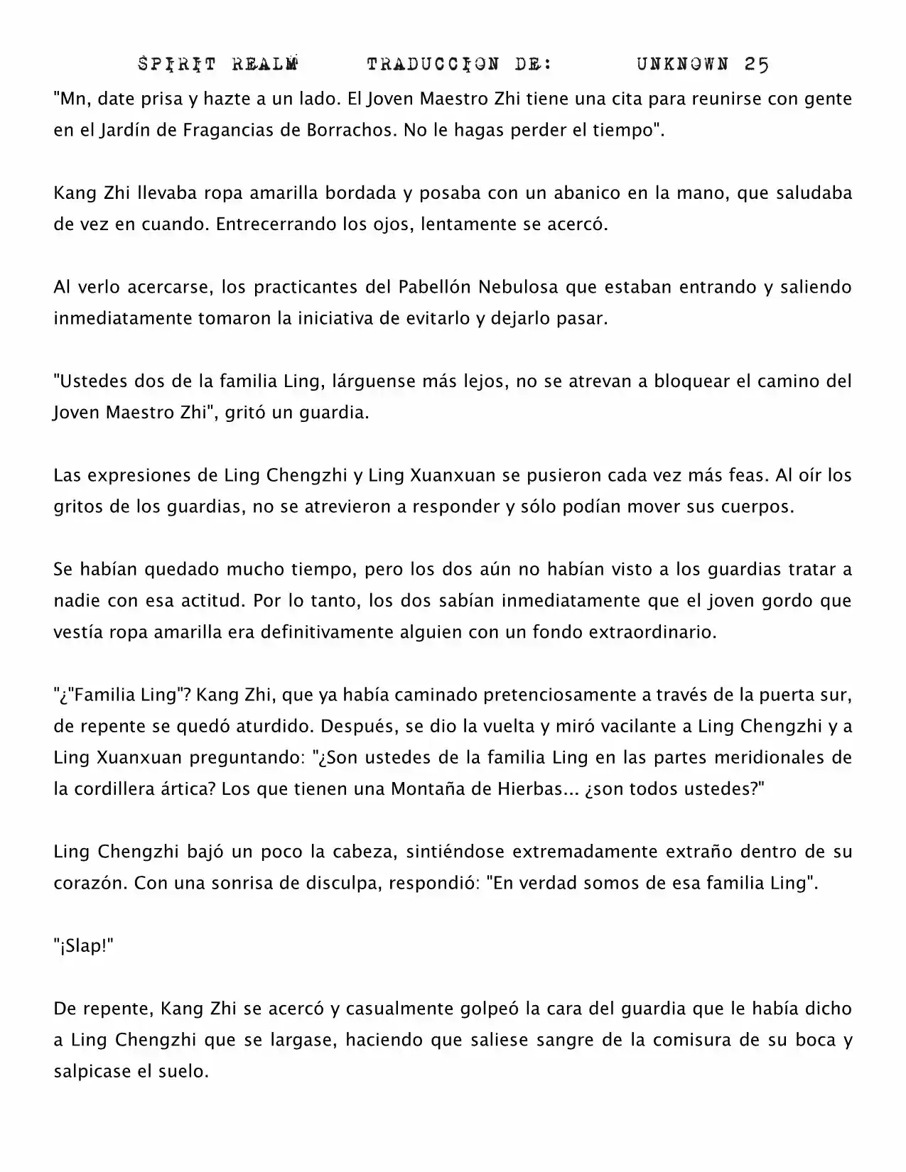 Spirit Realm (Novela) - Capítulo 18 - Página 5 - LectorTMOo