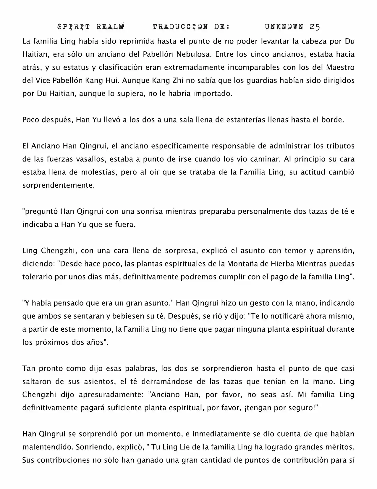 Spirit Realm (Novela) - Capítulo 18 - Página 8 - LectorTMOo