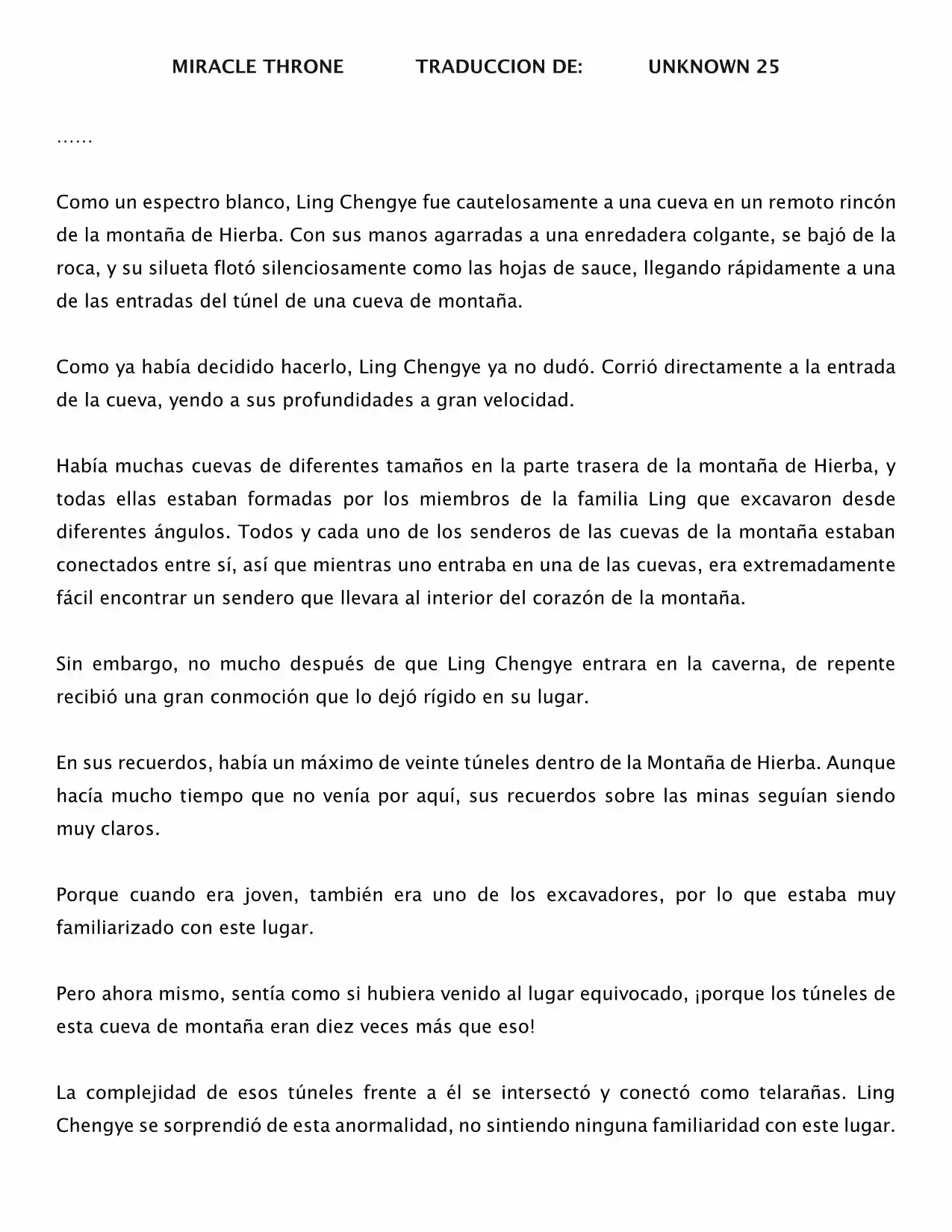 Spirit Realm (Novela) - Capítulo 2 - Página 5 - LectorTMOo